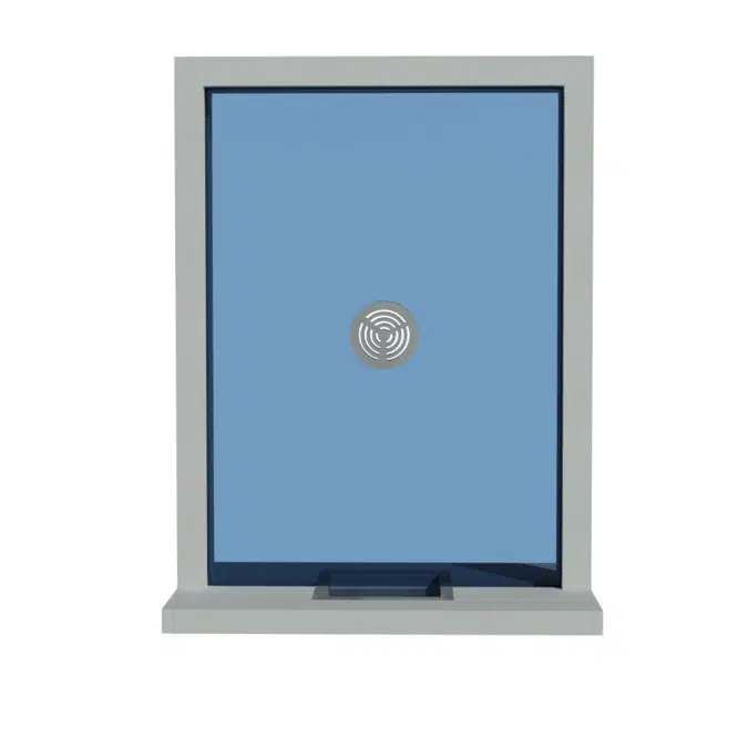 USAW 400 – Bullet/Blast Resistant Fixed Aluminum Window System