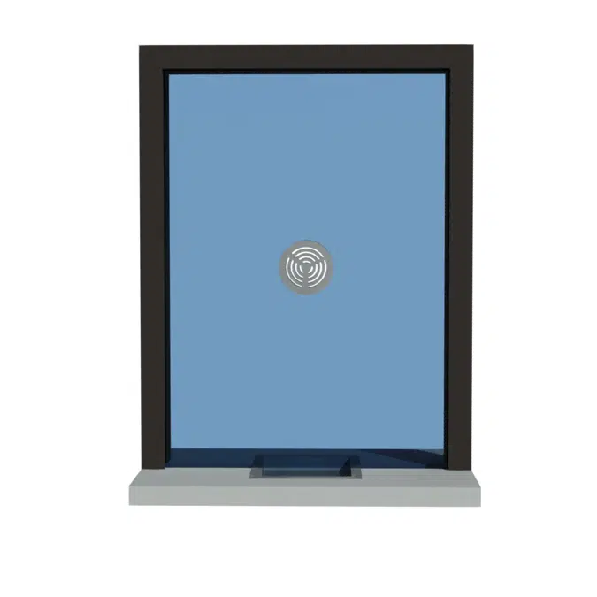 USAW 400 – Bullet/Blast Resistant Fixed Aluminum Window System