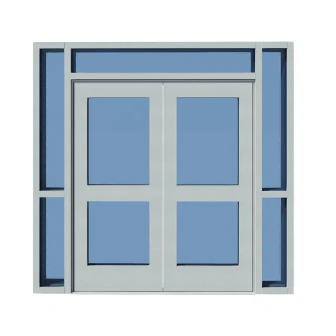 USAD 1000 – Forced Entry/Bullet/Blast Resistant Aluminum Door