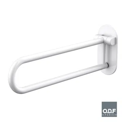 Image for Folding grab bar Ø32mm - 70cm White Serenity