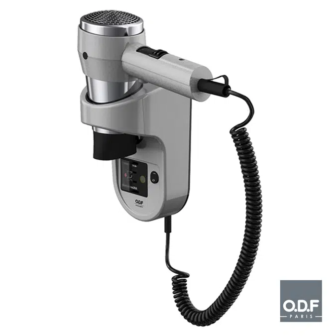 Hairdryer wall mounted with razor socket 1600W