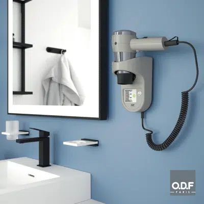 Image for Hairdryer wall mounted with razor socket 1600W