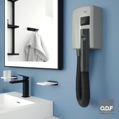 Image for Hairdryer wall mounted with razor socket 1200W