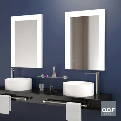 Immagine per Mirror with LED Light in Π shape with defogger 70 x 90cm