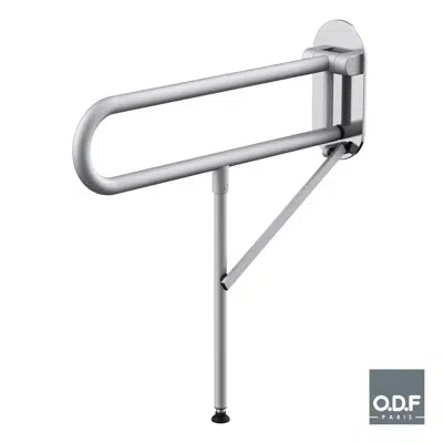 Folding grab bar with support Ø32mm - 70cm Velvet Serenity 이미지