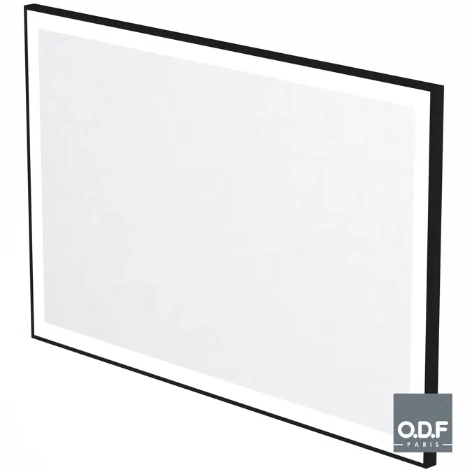 Espejo LED retroiluminado cuadro rectangular esmerilado y sistema anti niebla 140 x 90cm