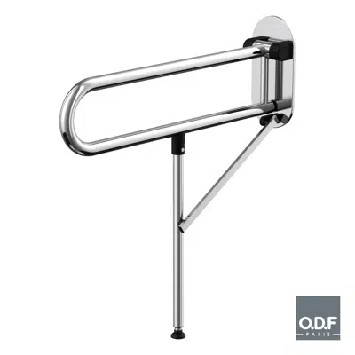 Зображення для Folding grab bar with support Ø32mm - 70cm Serenity