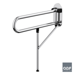 folding grab bar with support ø32mm - 70cm serenity