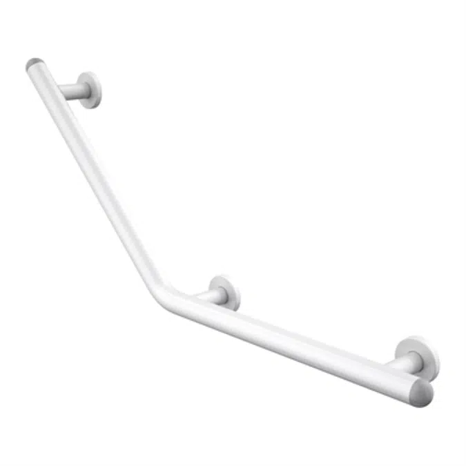 Barre angulaire 135° Ø32mm - 40 x 40cm White Techni-Safe