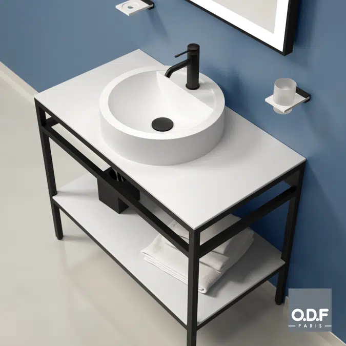 Mueble para lavabo 90 x 50cm Compact surface