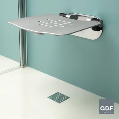 Image for Wall mounted folding shower seat