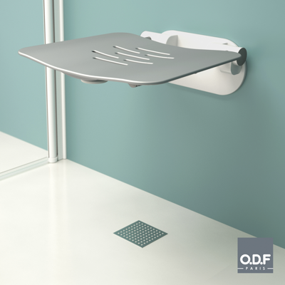 Image for Wall mounted folding shower seat