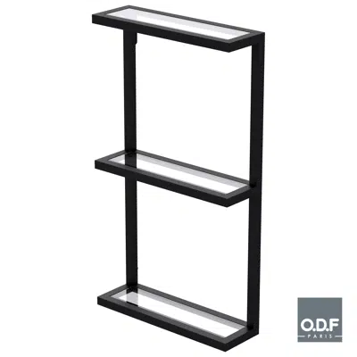 bild för Wall mounted shelf - 3 shelves Nautic