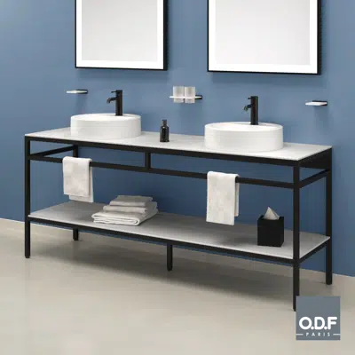 imagen para Mueble para lavabo 180 x 50cm Compact surface