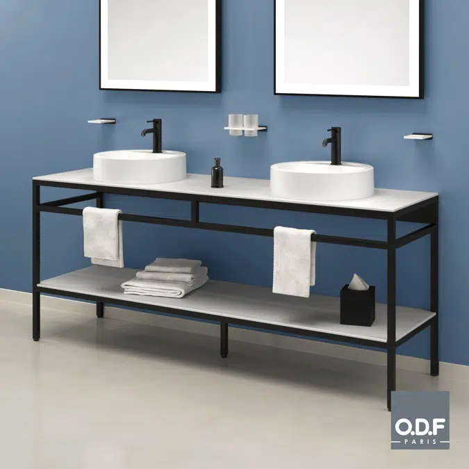 Mueble para lavabo 180 x 50cm Compact surface