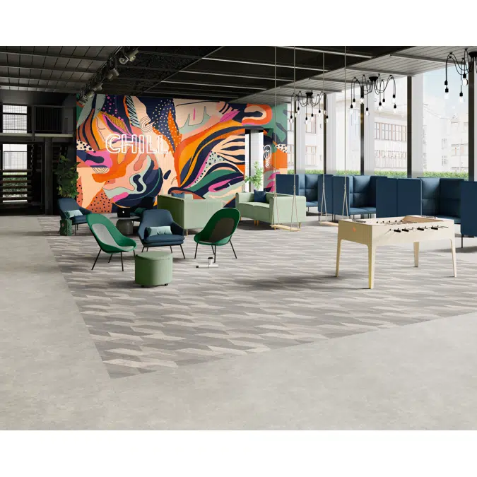 Expona Flow PUR - heterogeneous vinyl flooring 
