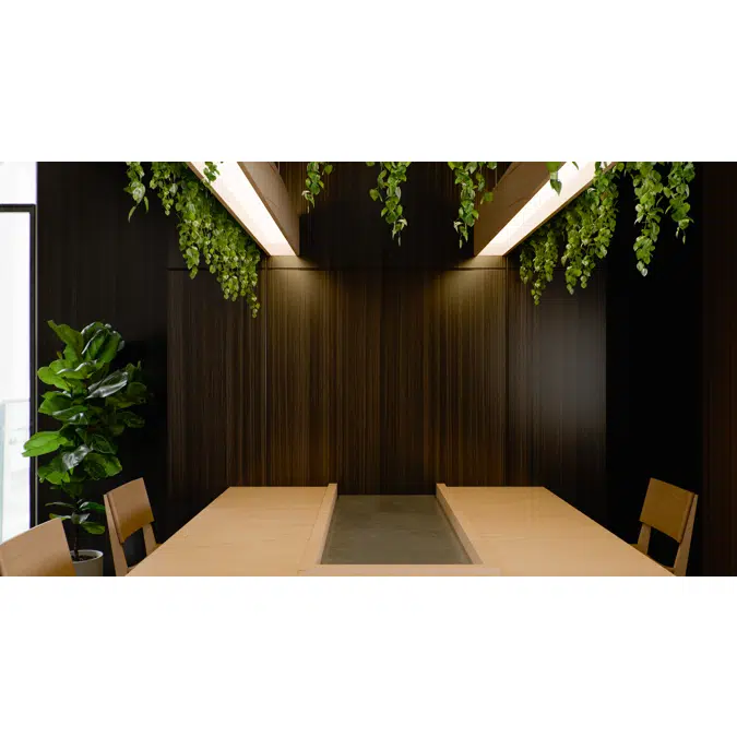Restaurant Space ALPOLIC/fr MT405-G15 Zebrawood