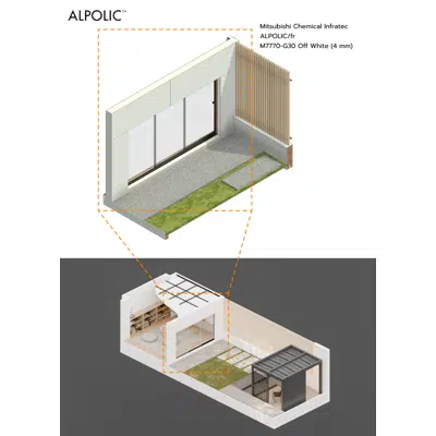 Image for Living Room ALPOLIC/fr M7770-G30 Off White