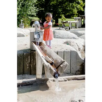 Image for Triangular Channel | Playground Equipment | Water Channel