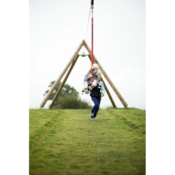 Large Gated Cableway up to 30 m | Playground Equipment | Riding Equipment