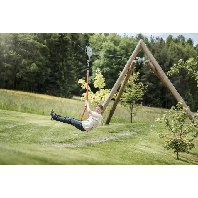 Large Gated Cableway up to 30 m | Playground Equipment | Riding Equipment