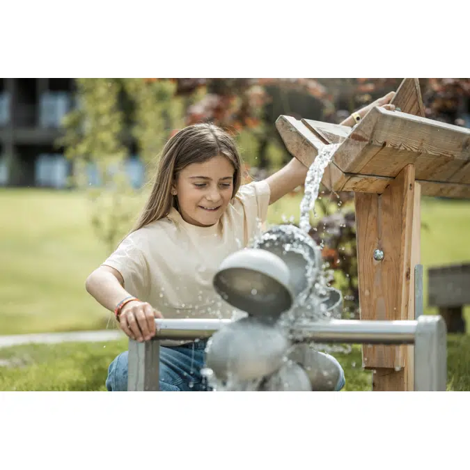 Small Bucket Wheel | Playground Equipment | Water Wheel
