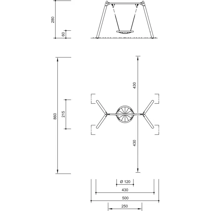 Cradle Nest special | Playground Equipment | Nest Swing
