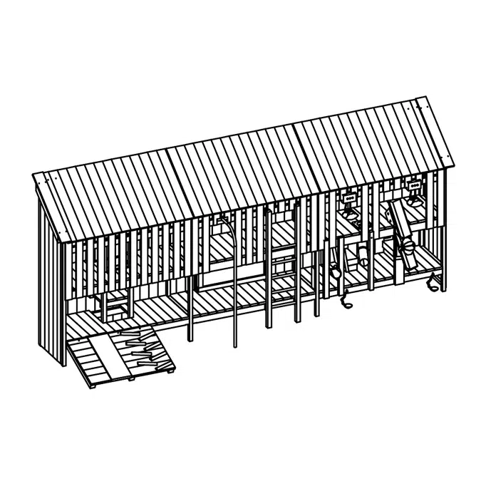 Play Wall Type 01 | Playground Equipment | Climbing Wall