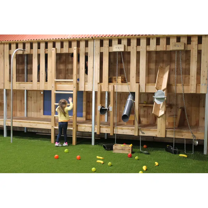 Play Wall Type 01 | Playground Equipment | Climbing Wall