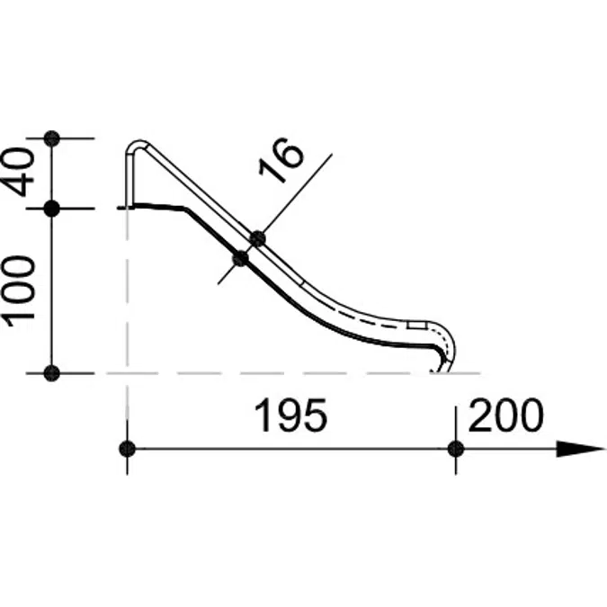 Stainless Steel Slide | Playground Equipment | Slide