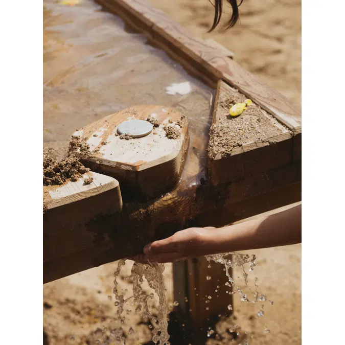 Channel with wedge seal | Playground Equipment | Water Channel