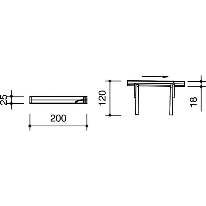 Channel with wedge seal | Playground Equipment | Water Channel