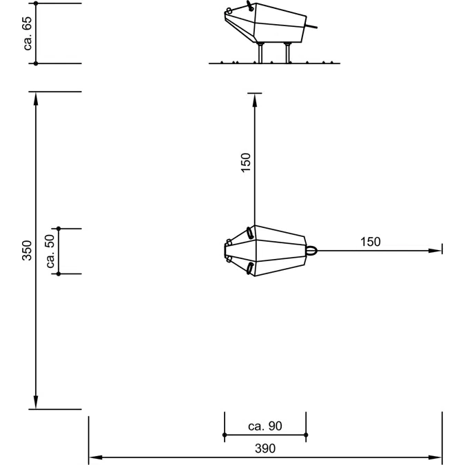 Wobbly Wild Boar | Playground Equipment | Spring Rocker