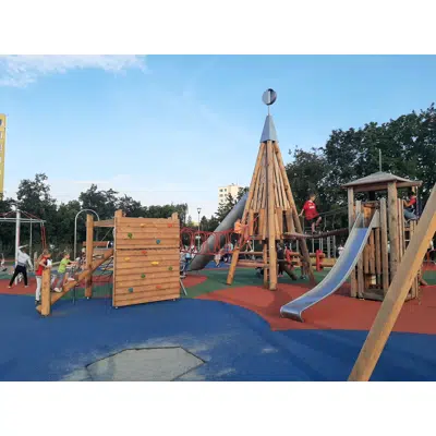 Зображення для Small Pyramid Tower | Playground Equipment | Play Tower