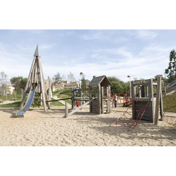 Small Pyramid Tower | Playground Equipment | Play Tower