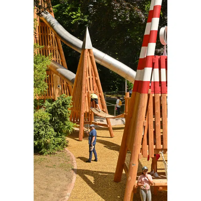 Small Pyramid Tower | Playground Equipment | Play Tower