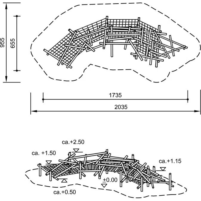 Climbing Structure 16 | Playground Equipment | Climbing Structure