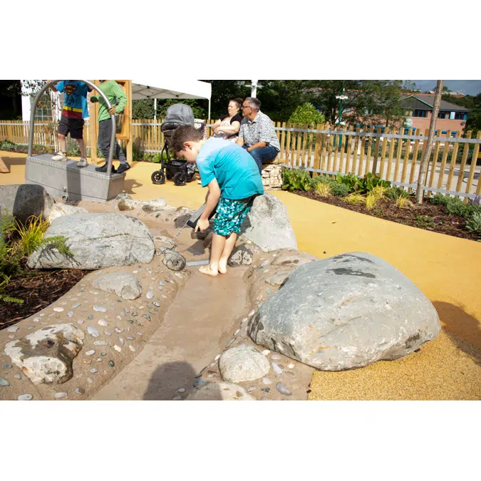 Damming Wedge | Playground Equipment | Water Play Element