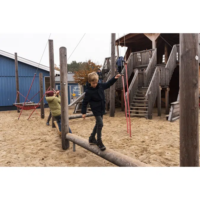 Straight Balancing Beam | Playground Equipment