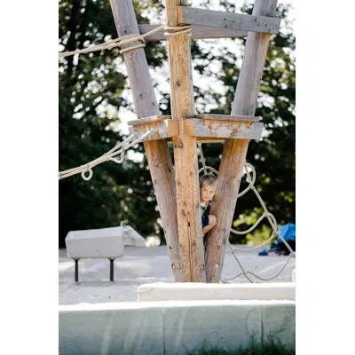 Image for Middle Triangular Platform | Playground Equipment | Play Platform