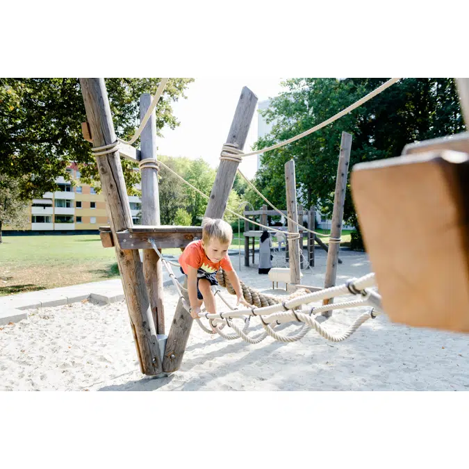 Middle Triangular Platform | Playground Equipment | Play Platform