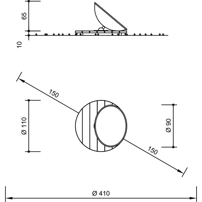 Wobble Dish | Playground Equipment | Wobble Equipment