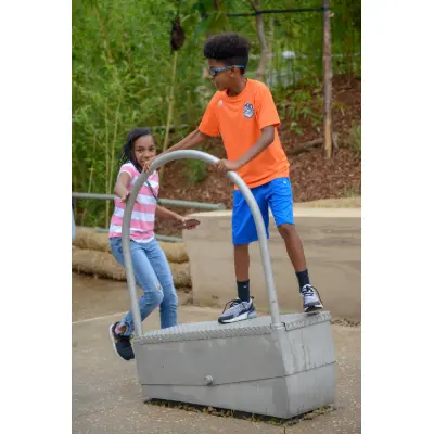 Immagine per See-saw Pump made of stainless steel | Playground Equipment | Water Pump