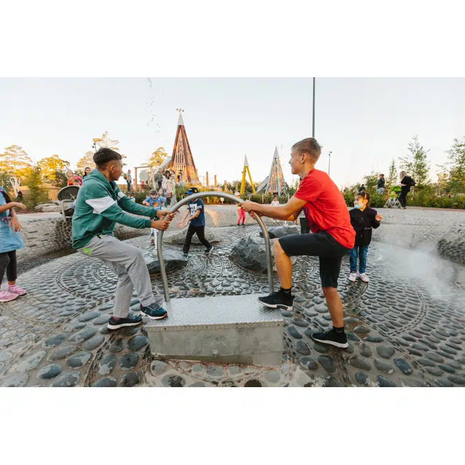 See-saw Pump made of stainless steel | Playground Equipment | Water Pump