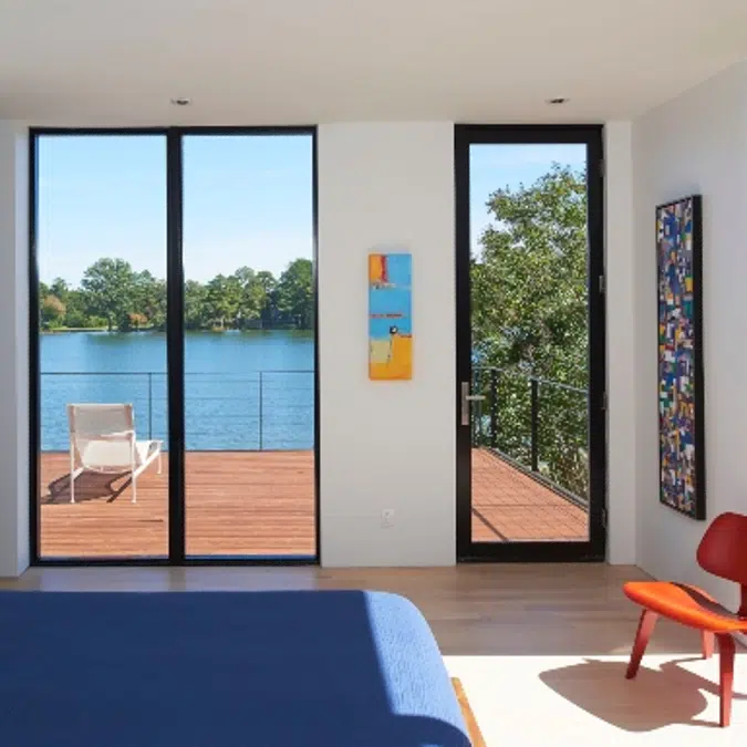 Contemporary Collection: Hinged Patio Door