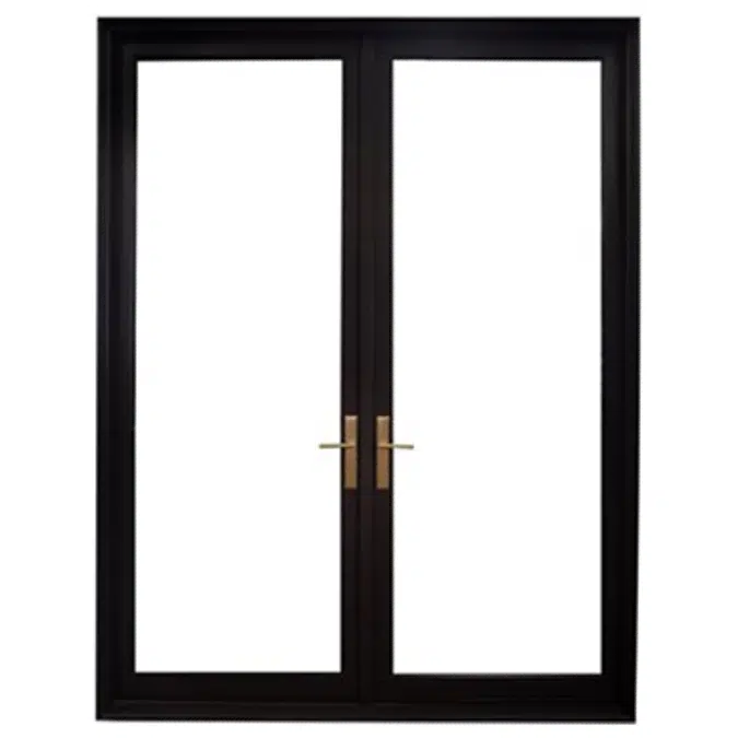 Contemporary Collection: Hinged Patio Door