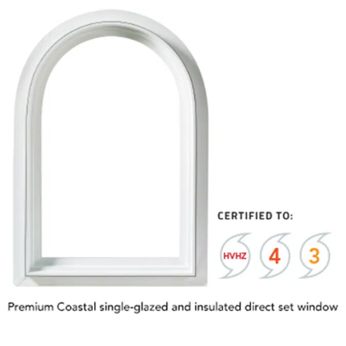 Premium Coastal: Direct-set Window