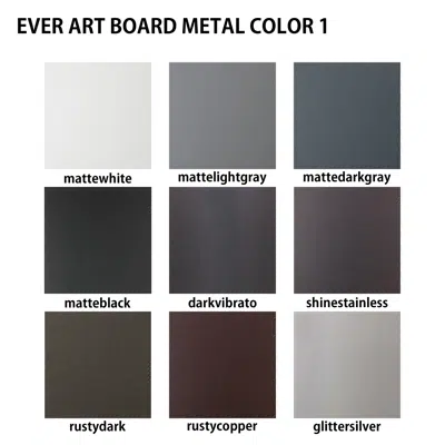 Image for EVER ART BOARD METAL COLOR