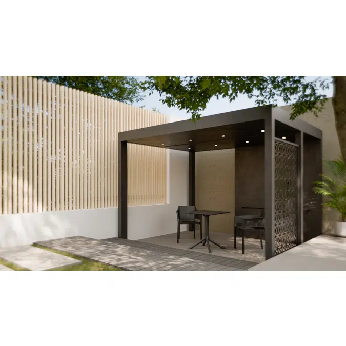 Living Room TAKASHO Home yard roof plan 41