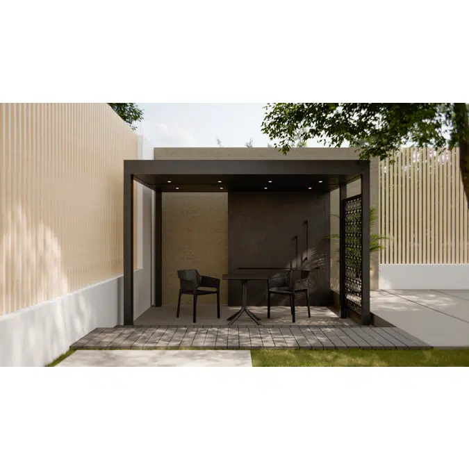 Living Room TAKASHO Home yard roof plan 41